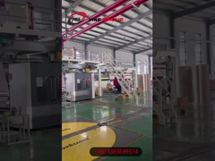 हाई स्पीड YK-2200-200 प्रकार पांच परत वाले तरंगदार कार्डबोर्ड उत्पादन लाइन