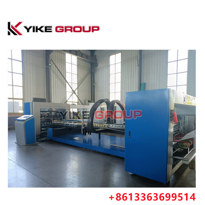 YK-2600 कंप्यूटर प्रकार स्वचालित नालीदार कार्टन फोल्डर ग्लूयर मशीन