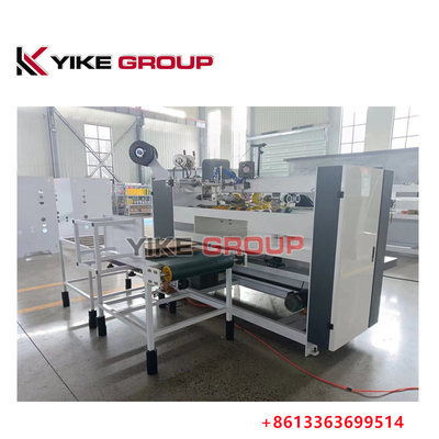 मैक्स कार्डबोर्ड साइज 3200 सेमी-ऑटो कार्टन बॉक्स सिलाई मशीन सिंगल पीस YIKE GROUP से