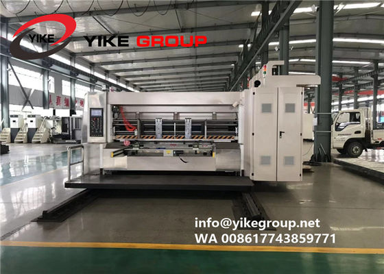 YIKE GROUP हाई स्पीड ऑटोमैटिक फ्लेक्सो प्रिंटर स्लॉटर डाइकटर मशीन CE प्रमाणित