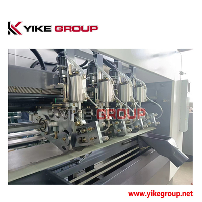 YK-2000 ENC स्पीड 250m/min सर्वो प्रकार स्लिटर स्कोरर के लिए नालीदार कार्डबोर्ड उत्पादन लाइन