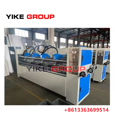 उच्च गुणवत्ता वाली YIKE GROUP मैक्स पेपर साइज 2300 मिमी नालीदार कार्डबोर्ड पतली ब्लेड स्लिटिंग स्कोरिंग मशीन