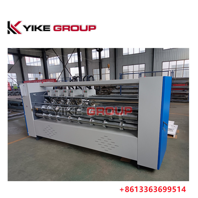YIKE GROUP 3000MM 4/6 मैनुअल क्रैसर स्कोरर पतली ब्लेड स्कोरर मशीन इलेक्ट्रिक चाकू के साथ समायोजित करें