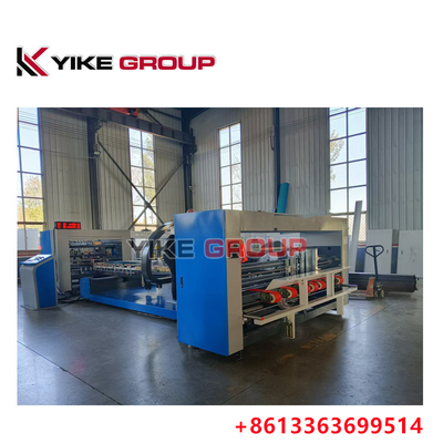 YK-2600 कंप्यूटर प्रकार स्वचालित नालीदार कार्टन फोल्डर ग्लूयर मशीन