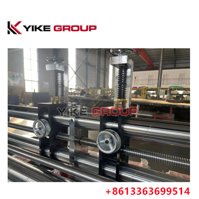 YK-1228 YIKE GROUP से कार्टन बॉक्स बनाने के लिए स्वचालित फोल्डर ग्लूयर मशीन