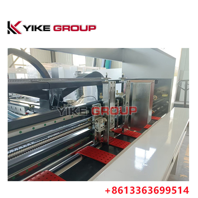 गर्म बिक्री YIKE GROUP 1400x2800mm नालीदार कार्टन बॉक्स ऑटो फोल्डर ग्लूयर मशीन
