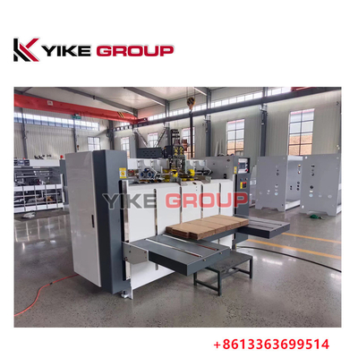 मैक्स कार्डबोर्ड साइज 3200 सेमी-ऑटो कार्टन बॉक्स सिलाई मशीन सिंगल पीस YIKE GROUP से