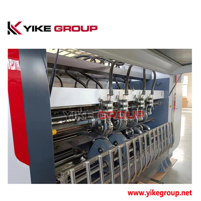 YK-2500 पतली ब्लेड स्लिटर स्कोरर मशीन के लिए नालीदार कार्डबोर्ड उत्पादन लाइन