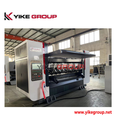 YK-2500 पतली ब्लेड स्लिटर स्कोरर मशीन के लिए नालीदार कार्डबोर्ड उत्पादन लाइन