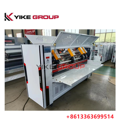 YIKE GROUP मैनुअल फीडर 3000 मिमी 3KW पतली ब्लेड स्लिटर स्कोरर मशीन