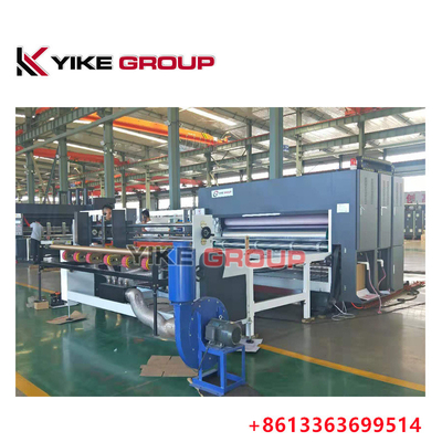 YK-1426 चेन टाइप फ्लेक्सो प्रिंटर स्लॉटर मशीन कार्टन बॉक्स प्रिंटिंग मशीन