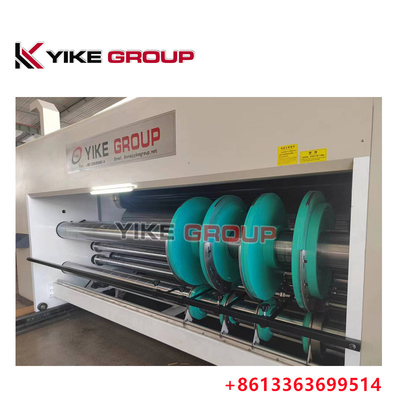 1600x3000 मिमी चेन फीडर प्रिंटर स्लॉटर डाई कटर मशीन कार्टन बॉक्स YIKE GROUP से बना
