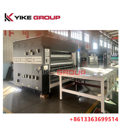 1600x3000 मिमी चेन फीडर प्रिंटर स्लॉटर डाई कटर मशीन कार्टन बॉक्स YIKE GROUP से बना