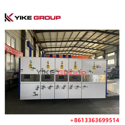 YIKE GROUP 1200X2400MM कार्टन बॉक्स बनाने के लिए फ्लेक्सो प्रिंटर स्लॉटर मशीन