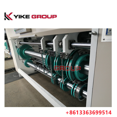 YIKE GROUP 1200X2400MM कार्टन बॉक्स बनाने के लिए फ्लेक्सो प्रिंटर स्लॉटर मशीन