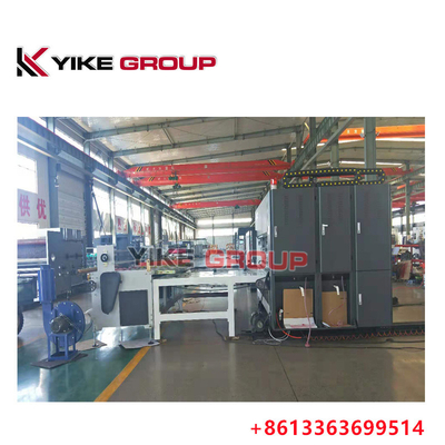 1400x2600MM नालीदार कार्टन बॉक्स बनाने की मशीन चेन प्रकार फ्लेक्सो प्रिंटर स्लॉटर मशीन