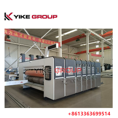 900x2200mm फ्लेक्सो प्रिंटर स्लॉटर मशीन 150 पीसी / मिनट कार्टन बॉक्स प्रिंटिंग के लिए