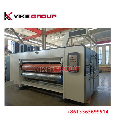 YIKE GROUP गति 150pcs/Min पूर्ण स्वचालित 415V 440V फ्लेक्सो प्रिंटर स्लॉटर मशीन