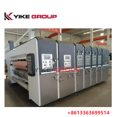 YIKE GROUP गति 150pcs/Min पूर्ण स्वचालित 415V 440V फ्लेक्सो प्रिंटर स्लॉटर मशीन