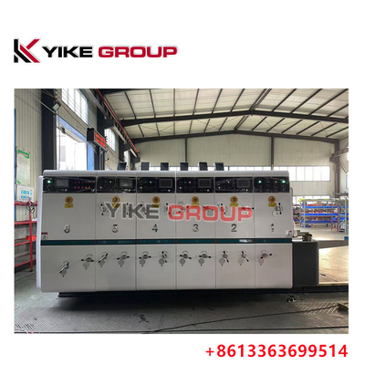 YIKE GROUP स्वचालित फ्लेक्सो प्रिंटर स्लॉटर डाई कटर मशीन 200pcs/min
