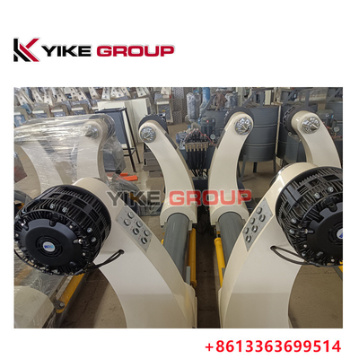 YK-1600 ZJ-V5B हाइड्रोलिक शाफ्टलेस मिल रोल स्टैंड फॉर नालीदार पेपरबोर्ड कार्टन लाइन