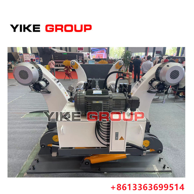 YIKE GROUP एकतरफा अधिकतम भार अधिकतम 5000 किलो हाइड्रोलिक मिल रोल स्टैंड के लिए घुमावदार कार्टन बॉक्स बनाने की मशीन