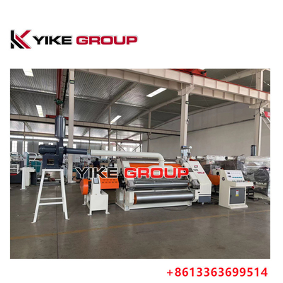 YIKE GROUP उच्च गुणवत्ता वाले 3/5/7 प्लाई नालीदार कार्डबोर्ड उत्पादन लाइन के लिए एकल-पक्षीय नालीदार मशीन