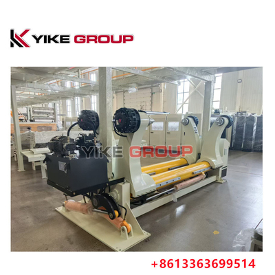 YIKE GROUP 1600/1800/2200/2500 MM भारी ड्यूटी हाइड्रोलिक शाफ्टलेस मिल रोल स्टैंड मशीन