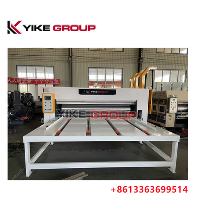 चेन प्रकार YK-1226 घुमावदार कार्टन बॉक्स फ्लेक्सो प्रिंटर स्लॉटर डाई कटर मशीन