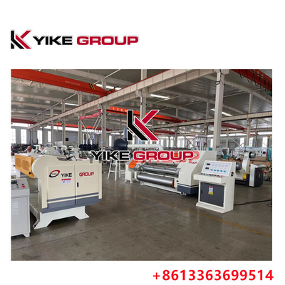 YIKE GROUP उच्च गुणवत्ता वाले 3/5/7 प्लाई नालीदार कार्डबोर्ड उत्पादन लाइन के लिए एकल-पक्षीय नालीदार मशीन