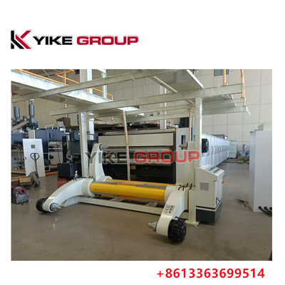उच्च गति हाइड्रोलिक मिल रोल स्टैंड के लिए 2500MM 5PLY नालीदार कार्डबोर्ड उत्पादन लाइन