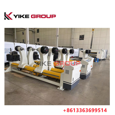 उच्च गति हाइड्रोलिक मिल रोल स्टैंड के लिए 2500MM 5PLY नालीदार कार्डबोर्ड उत्पादन लाइन