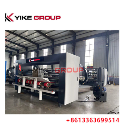 YK-1228 YIKE GROUP से कार्टन बॉक्स बनाने के लिए स्वचालित फोल्डर ग्लूयर मशीन