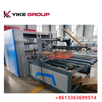 स्वचालित कार्टन बॉक्स फ़ोल्डर Gluer मशीन, नालीदार बॉक्स तह मशीन 180 मीटर / मिनट