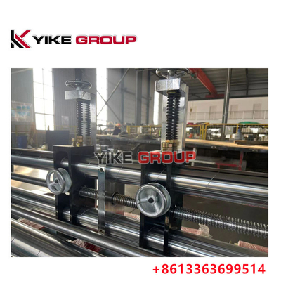 स्वचालित कार्टन बॉक्स फ़ोल्डर Gluer मशीन, नालीदार बॉक्स तह मशीन 180 मीटर / मिनट